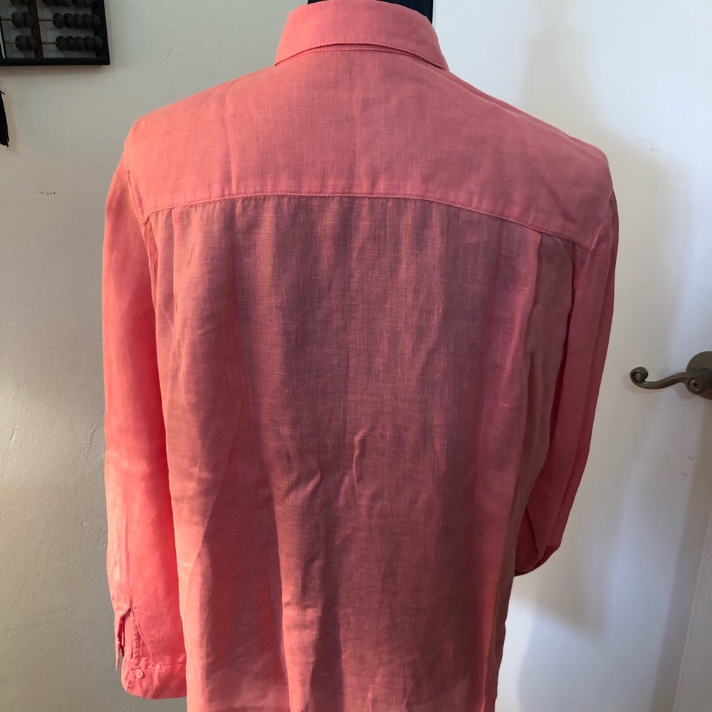 Brax men’s long sleeve linen shirt